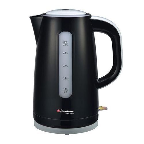 Binatone Electric Kettle - 3Litre- Black