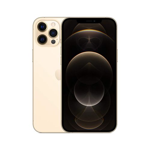 Apple iPhone 12 Pro Max - 6.7" - 128GB ROM - 6GB RAM - 12MP Rear/12MP Front - 3687mAh - Gold + 1 Year Warranty