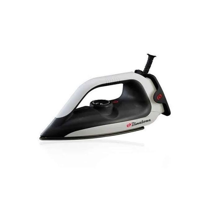 Non-Stick Smoother Gliding Dry Iron-White/Black