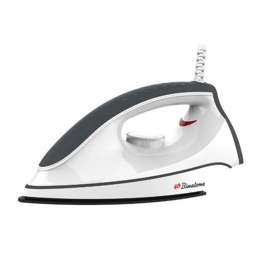 Binatone Non-Stick Smoother Gliding Dry Iron - White