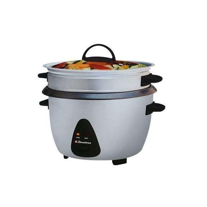 1.8L - 650W - Durable Rice Cooker - Grey