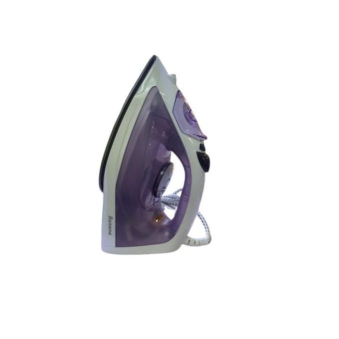 Portable Electric BRS161 Steam Iron 1600W - Purple/White