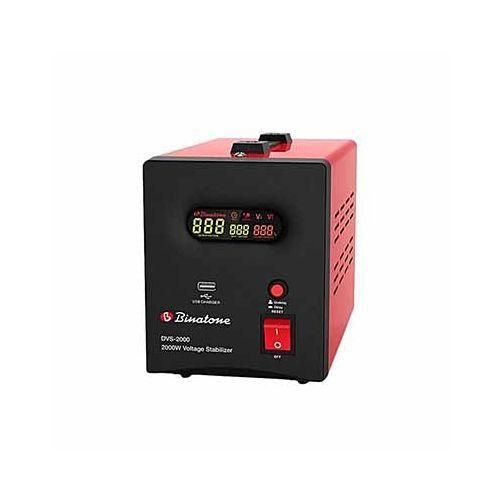 Binatone Smart Super Digital Voltage Stabilizer - 2000 VA - Red/Black
