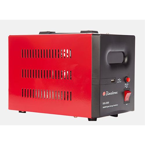 Binatone Super Digital Voltage Stabilizer - 2000 VA - Red/Black