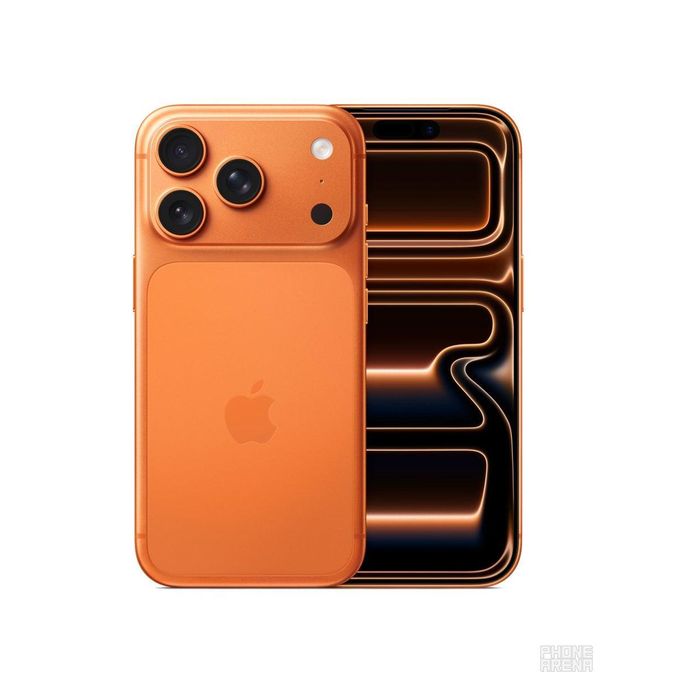 iPhone 17 Pro Max - 6.9" Super Retina XDR OLED - A19 Pro Chip - 48MP Triple Camera - 18MP Front Camera - 512GB ROM - 12GB RAM - Unibody Design - Cosmic Orange