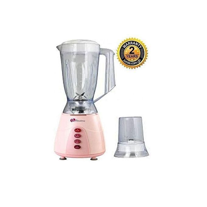 Unbreakable Plastic Blender/Grinder 1.5 Litre - Pink