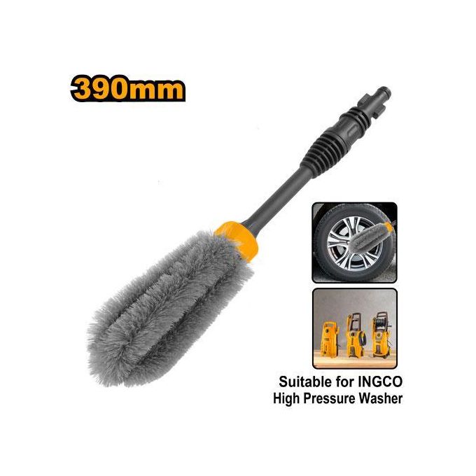 Durable Quality AMWB1781 Wheel Brush - Black & Yellow