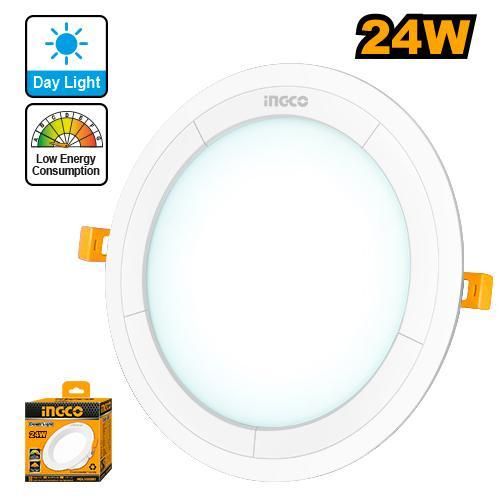 Quality HDLR225241 Round LED Panel Light 24W - White