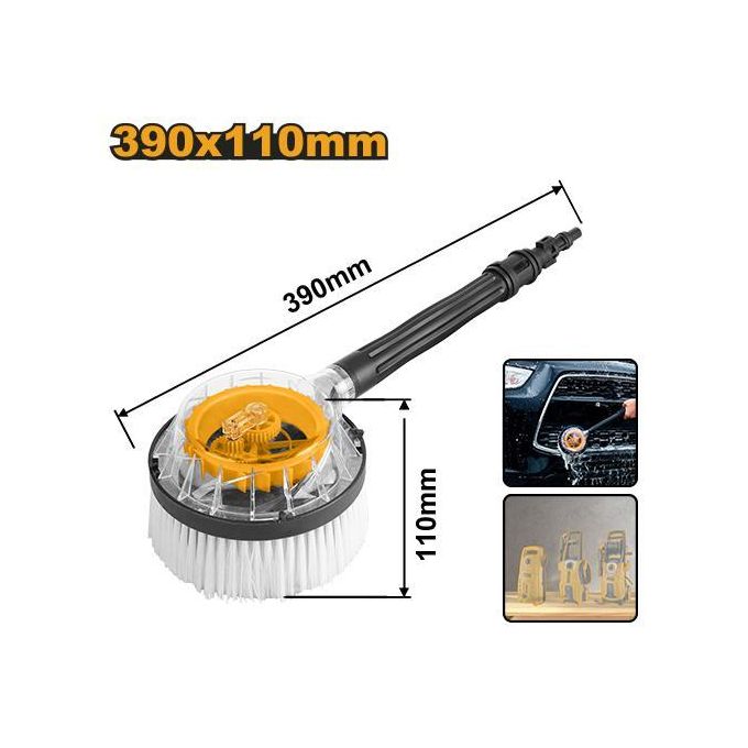 Essential HRB8702 Rotary Brush - Black & White