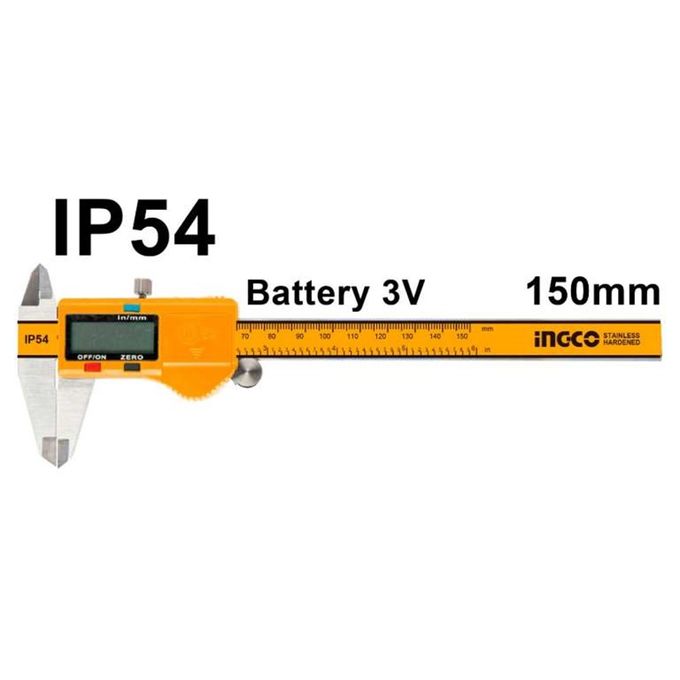 Professional Advanced HDCD28150 Digital Caliper - Yellow