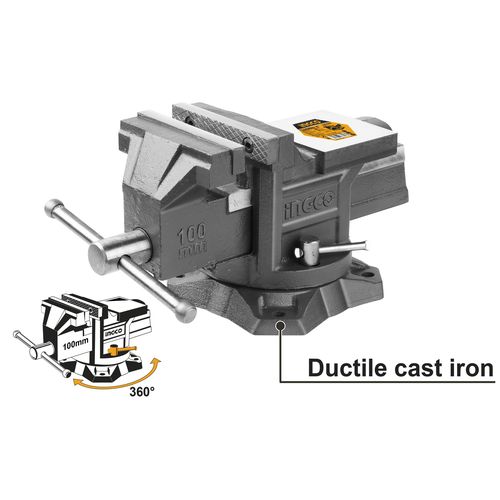 Essential Advanced HBV084 Bench Vise - Black