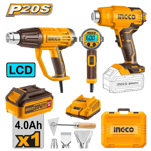 Superior Quality COSLI240201 Heat Gun Combo Kit - Brown & Yellow