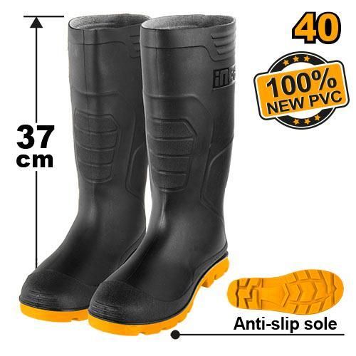 Robust SSH092LYB.40 Black Rain Boots - Black