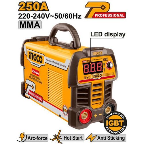 Quality ING-MMA25069 Inverter MMA Welding Machine - Brown & Yellow