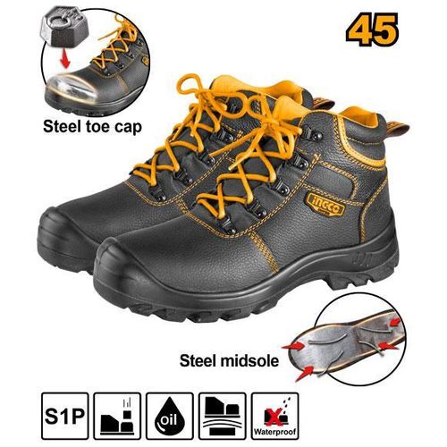 Reliable SSH04S1P.45 Safety Boots - Black & Yellow