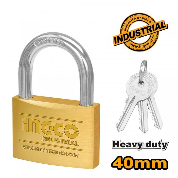 Essential Heavy duty brass padlock 40mm P12