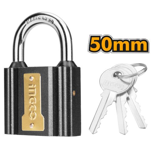 Reliable Durable DIPL0501Iron Padlock 50mm - Black