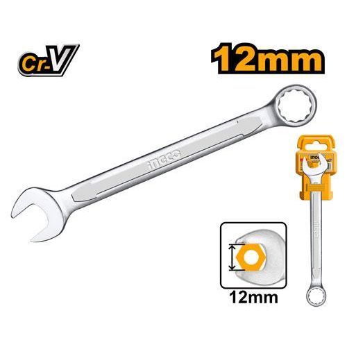 Durable Premium HCSPA121 Combination Spanner - Silver