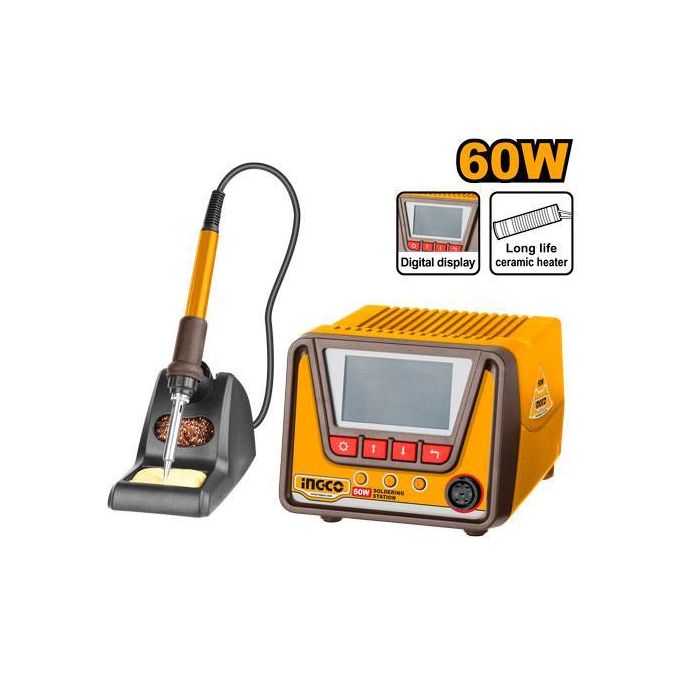 Essential SI016923 Soldering Station - Black & Yellow