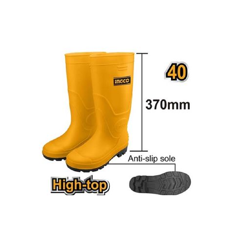 Quality Advanced Rain Boots 40 - Yellow/Black