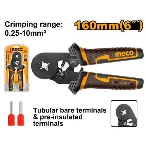 Elite HRCPG05210 Ratchet Crimping Plier - Black & Yellow
