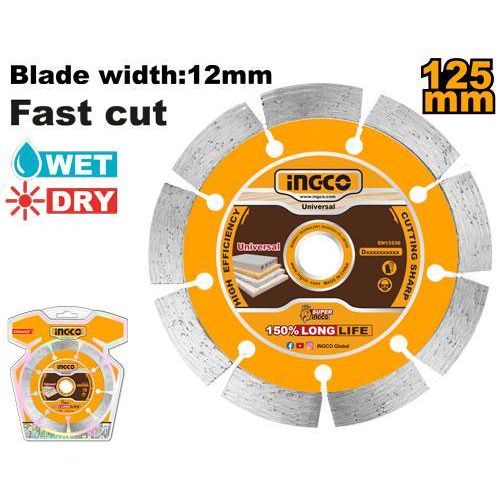 Essential High-Performance DMD011251 Dry Diamond Disc - Silver & Yellow