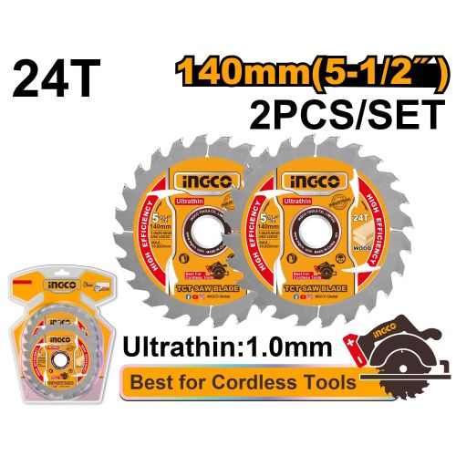 Advanced TSB1403 Ultra-thin TCT Saw Blade Set - Silver