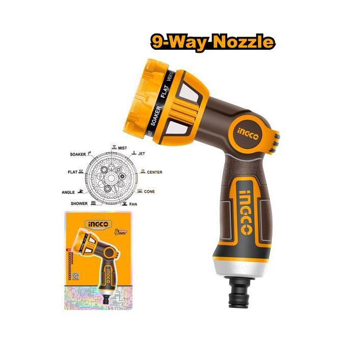 Elite HWSG6091 Plastic Trigger Nozzle - Black & Yellow