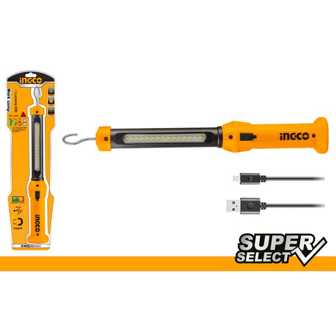 Durable Superior Work Lamp- Black & Yellow