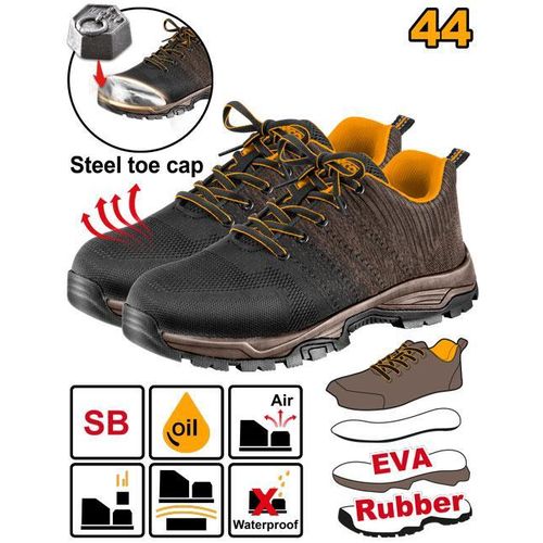 Essential SSH82SB.44 Safety Boots - Brown & Yellow