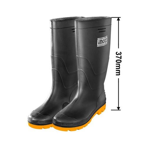 Professional Reliable SSH092LYB.46 Black Rain Boots 46 - Black
