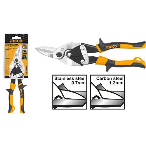 Precision HTSN0110L Aviation Snip - Yellow