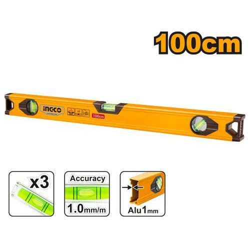 Robust HSL18100 Spirit Level - Black & Yellow