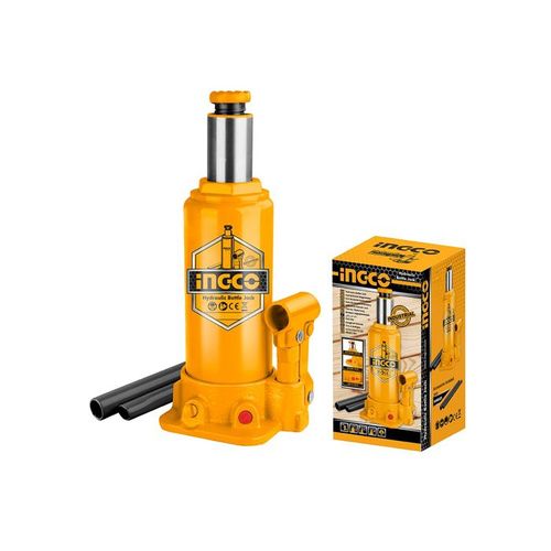 Superior Reliable HBJ202 Hydraulic Bottle Jack 2 Tons - Yellow