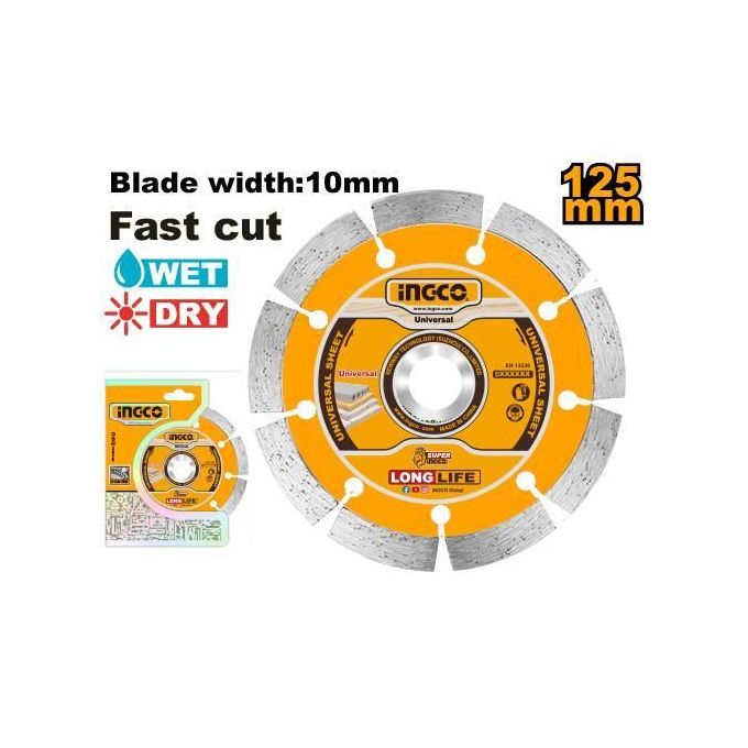 Robust DMD011252 Dry Diamond Disc - Silver & Yellow - Silver & Yellow