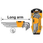 Premium HHK11091 Hex Key Set - Silver