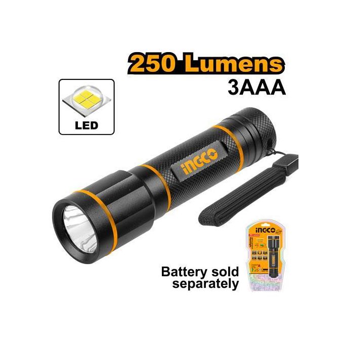 Robust HFL013AAA58 Flashlight AAA - Black
