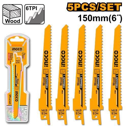 Premium RSB611D Reciprocating Saw Blades For Wood - Yellow