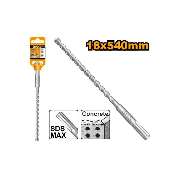 Essential Premium DBH1241805 SDS Max Hammer Drill 18 X 540mm - Silver