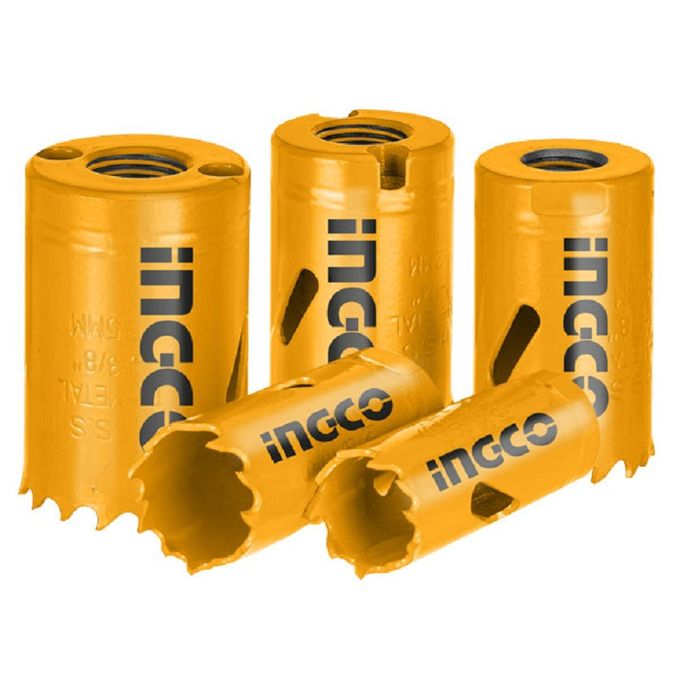 Elite Essential AKH0071 Bi-Metal Hole Saw Set - Yellow