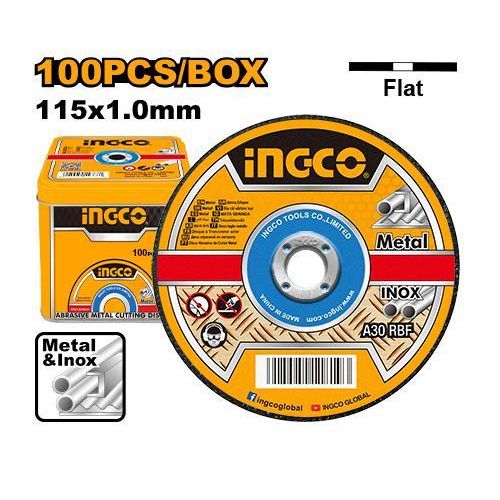 Industrial Superior MCD10115100 Abrasive Metal Cutting Disc Set - Yellow