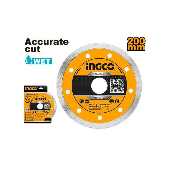 Industrial Advanced DMD022002 Wet Diamond Disc - Yellow