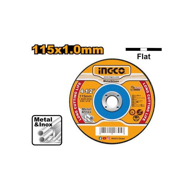 Precision MCD101151 Abrasive Metal Cutting Disc - Yellow