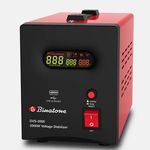 Binatone Smart Super Digital Voltage Stabilizer - 2000 VA - Red/Black