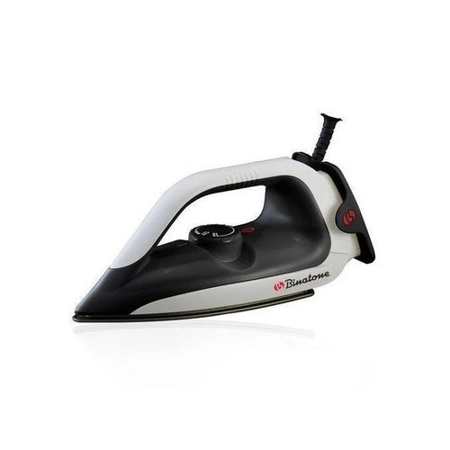 Binatone Heavy Smart Electric Dry Iron - 1200 Watt -Black&White