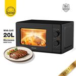 Banana 20L - Grill- Microwave Oven - 1000Watts - Black